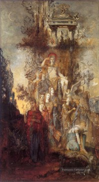  Symbolisme Art - Les muses quittant leur père Apollo to Go symbolisme Gustave Moreau